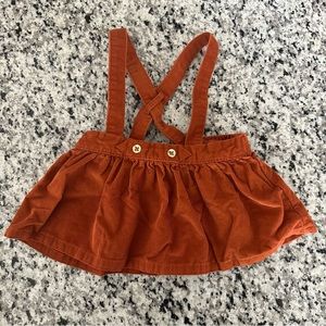 3-6 Mos Corduroy Overall Dress